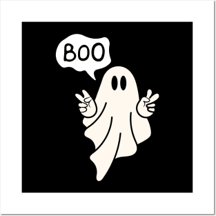 Boo Ghost Posters and Art